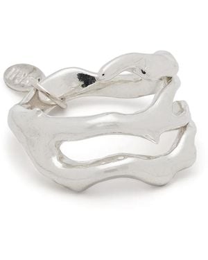 Wouters & Hendrix Voyages Naturalistes Wide-Band Ring - White
