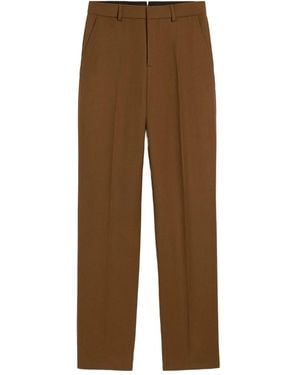 Ami Paris Hose Mit Weitem Schnitt - Braun