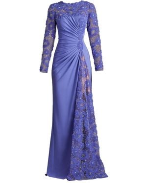 Tadashi Shoji Sequin-Embellished Dress - Purple