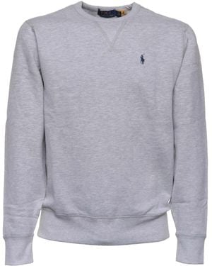 Polo Ralph Lauren Embroidered Logo Sweatshirt - グレー