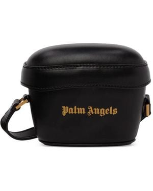 Palm Angels Mini Padlock Crossbody Bag - Black