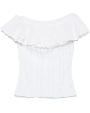 Antonino Valenti Bissau Top - White