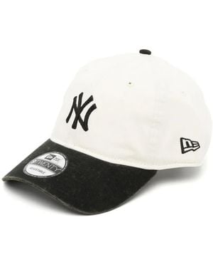KTZ New York Yankees Snow-Washed 9Twenty Cap - White