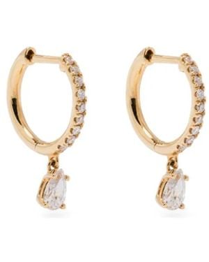 Anita Ko 18Kt Diamond Earrings - Metallic