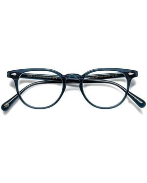 Moscot Gafas Fevel con montura redonda - Azul