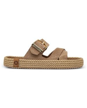 Bohonomad Sevilla Rope-Sole Buckle-Fastening Espadrilles - Natural