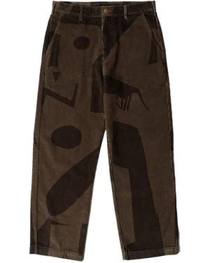 by Parra Detached コーデュロイパンツ - グレー