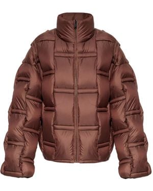 RAXXY Veste À Design Matelassé - Brown