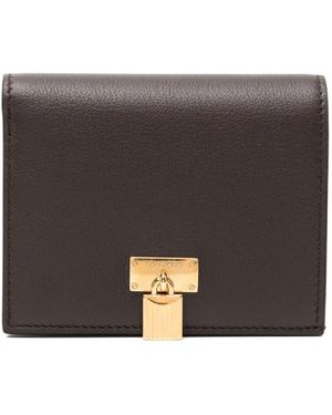 Tom Ford Calf Leather Wallet - Grey