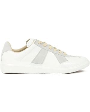 Maison Margiela Replica Panelled Low-Top Trainers - White