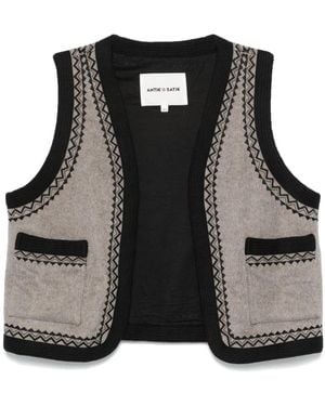 Antik Batik William Gilet - Black