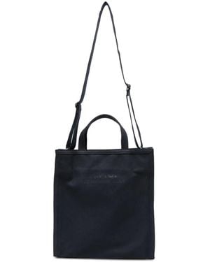 A.P.C. Handtasche Mit Logo-Print - Blau
