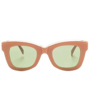 Retrosuperfuture Altura Wayfarer-Frame Sunglasses - Brown