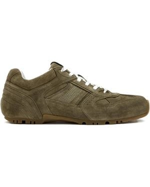 Alohas Tb.56 Suede Lace-Up Trainers - Green