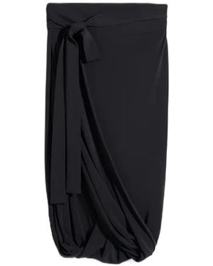 Lemaire ラップスカート - ブラック