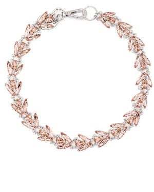 Simone Rocha Crystal Floret Necklace - Metallic