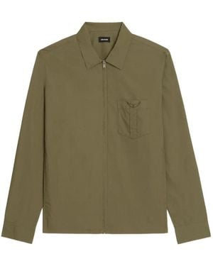 Zadig & Voltaire Suzy Zip-Fastening Pocket Shirt - Green