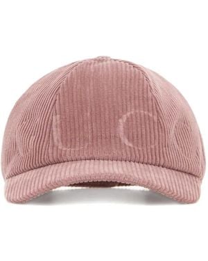 Gucci Baseballkappe aus Cord - Pink