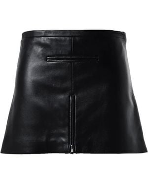 Courreges Minigonna Sartoriale - Nero