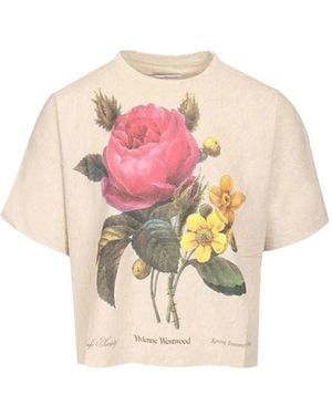 Vivienne Westwood Flower Box T-Shirt - Pink