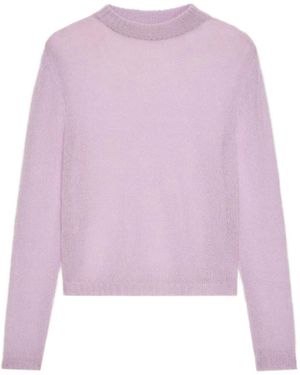 MSGM Round-Neck Top - Purple