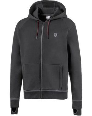 PUMA X Ferrari Zip-Up Hoodie - Black