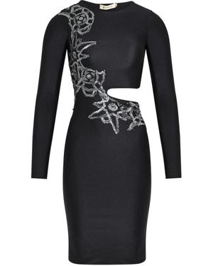Lethicia Bronstein Martini Midikleid - Schwarz