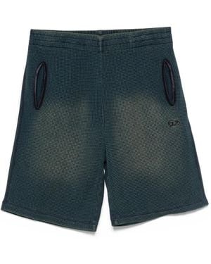 DIESEL Shorts Con Tasche - Blu