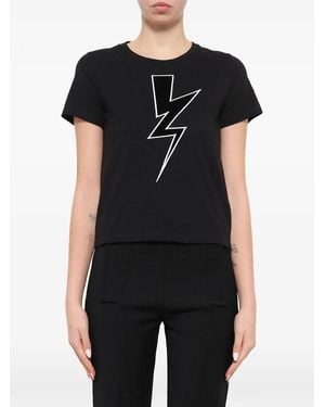 Neil Barrett Graphic-Print T-Shirt - Black