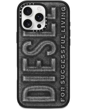 DIESEL X Casetify Moulded Iphone 16 Pro Max Case in Black | Lyst UK