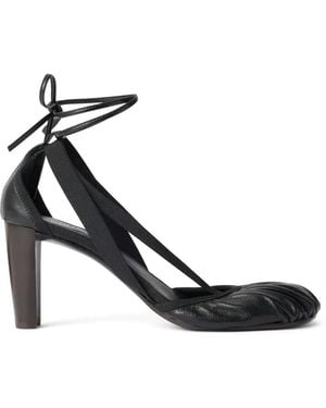 Lemaire 80Mm Pedille Heeled Ballerinas - Black