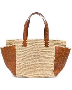 Dragon Diffusion X Sovani Woven Tote Bag - Natural