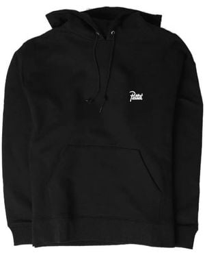 PATTA Protect Yourself Graphic-Print Drawstring Hoodie - Black
