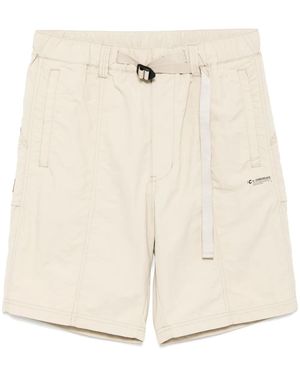 Chocoolate Logo-Print Shorts - Natural