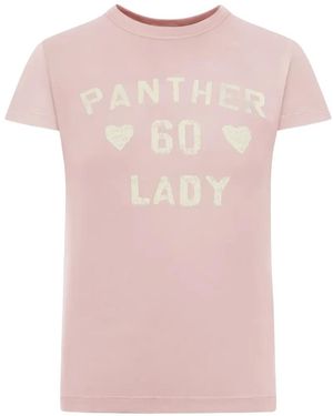 Valentino Garavani Logo-Print T-Shirt - Pink