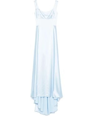 Atu Body Couture Satin Maxi Dress - White