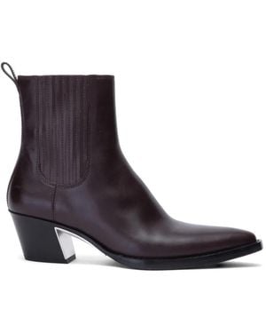 3.1 Phillip Lim Downtown Cowboy Boots - Purple