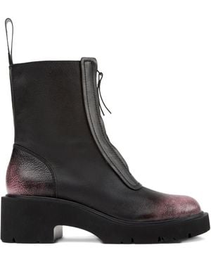 Camper Botines Milah con plataforma de 54 mm - Negro