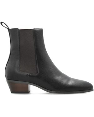 Odissi Ella Pointed-Toe Chelsea Boots - Black