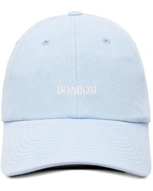 BONBOM Gorra Con Detalle Del Logo - Azul