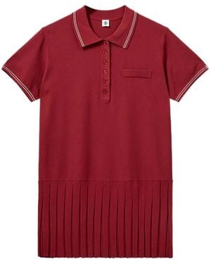 THE GARMENT Madison Polo-Collar Dress - Red