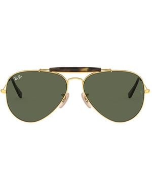 Ray-Ban Outdoorsman Ii パイロットサングラス - グリーン