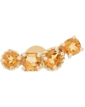 Dolce & Gabbana 18K Single Monochrome Citrine Earring - Metallic