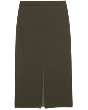 Frankie Shop Jupe Transparente Suva - Green