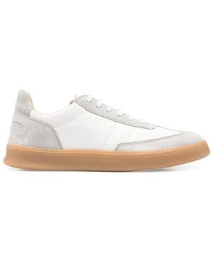 Spalwart Paneled Low-Top Sneakers - White