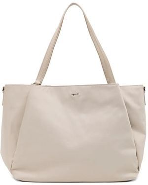 agnès b. Large Origami Tote Bag - Natural