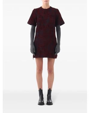 Jason Wu Abito Corto Effetto Jacquard - Viola