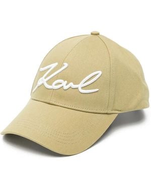 KARL LAGERFELD K/Signature Cap - Natural