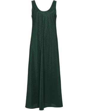 Eres Majeste Long Nightshirt - Green