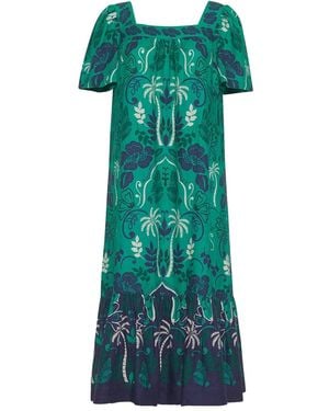 Cara Cara Chani Midi Dress - Green
